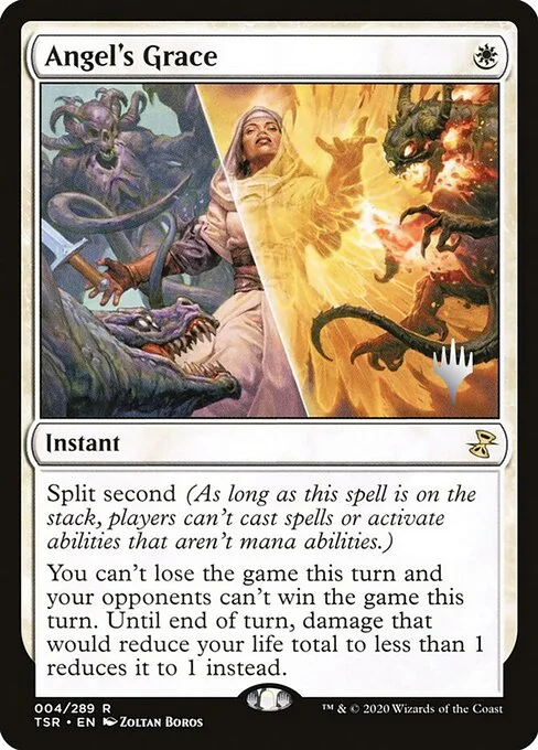 Angel's Grace, carta Magic di tipo Instant illustrata da Zoltan Boros