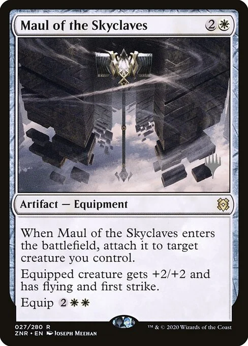 Maul of the Skyclaves, carta Magic di tipo Artifact — Equipment illustrata da Joseph Meehan