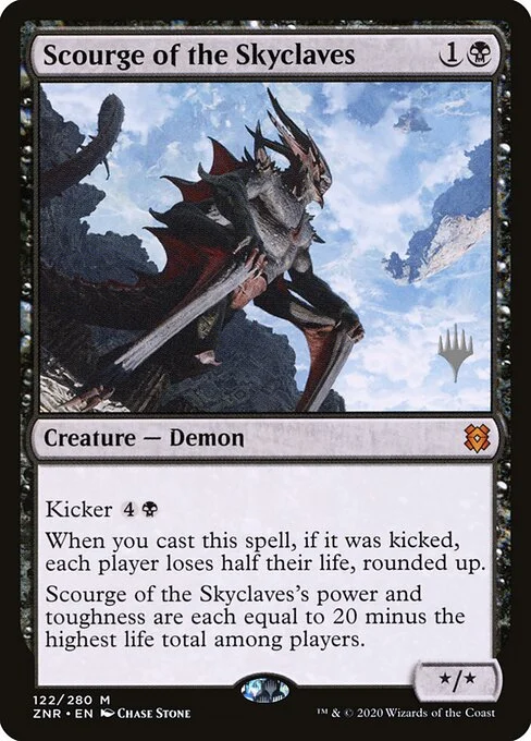 Scourge of the Skyclaves, carta Magic di tipo Creature — Demon illustrata da Chase Stone