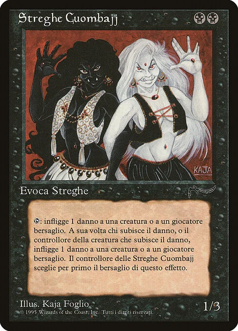 Cuombajj Witches, carta Magic di tipo Creature — Human Wizard illustrata da Kaja Foglio