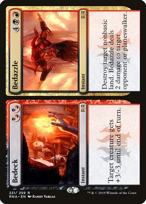 Bedeck // Bedazzle, carta Magic di tipo Instant // Instant illustrata da Randy Vargas
