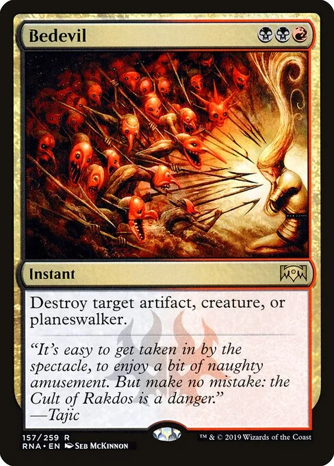 Bedevil, carta Magic di tipo Instant illustrata da Seb McKinnon