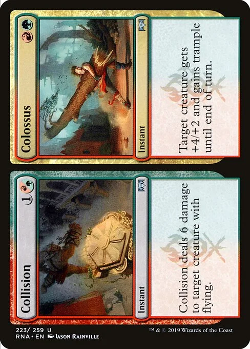 Collision // Colossus, carta Magic di tipo Instant // Instant illustrata da Jason Rainville