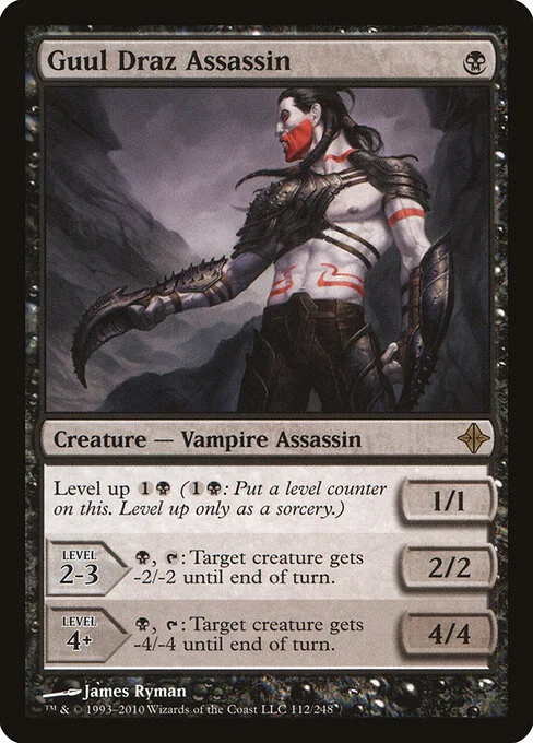 Guul Draz Assassin, carta Magic di tipo Creature — Vampire Assassin illustrata da James Ryman