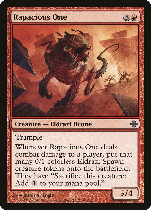 Rapacious One, carta Magic di tipo Creature — Eldrazi Drone illustrata da Jason A. Engle