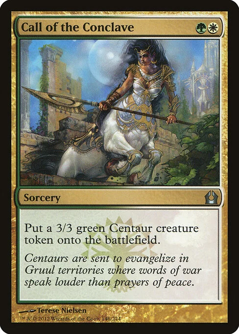 Call of the Conclave, carta Magic di tipo Sorcery illustrata da Terese Nielsen