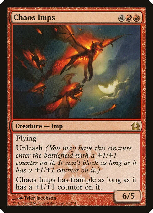 Chaos Imps, carta Magic di tipo Creature — Imp illustrata da Tyler Jacobson