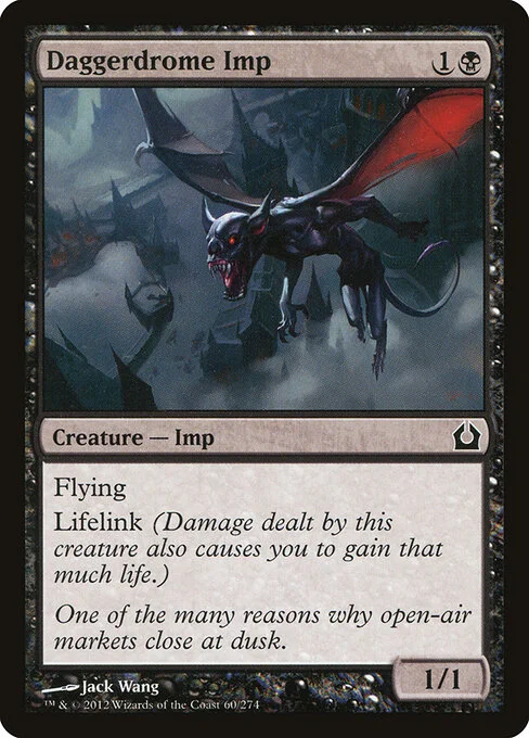 Daggerdrome Imp, carta Magic di tipo Creature — Imp illustrata da Jack Wang