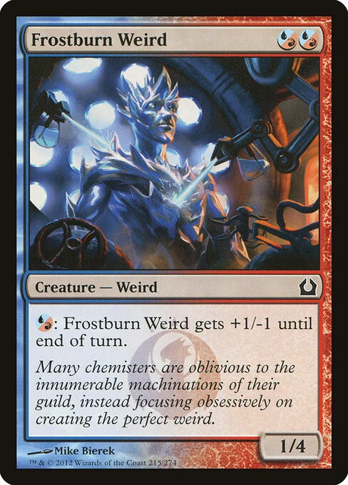 Frostburn Weird, carta Magic di tipo Creature — Weird illustrata da Mike Bierek