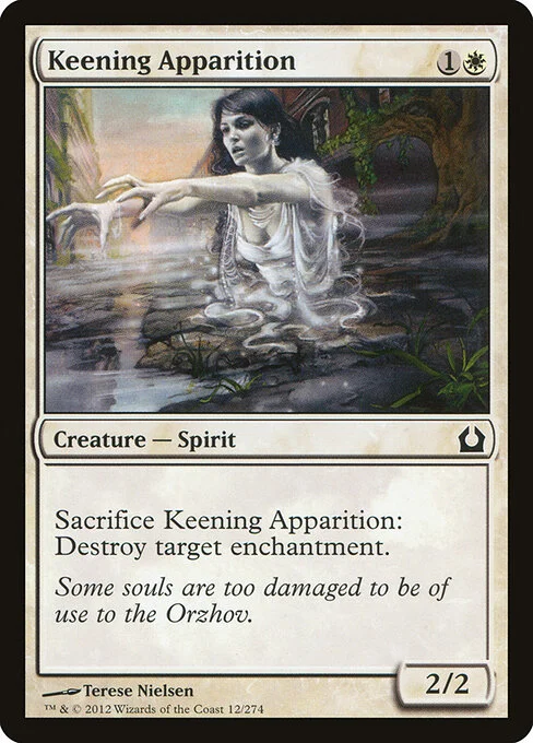 Keening Apparition, carta Magic di tipo Creature — Spirit illustrata da Terese Nielsen
