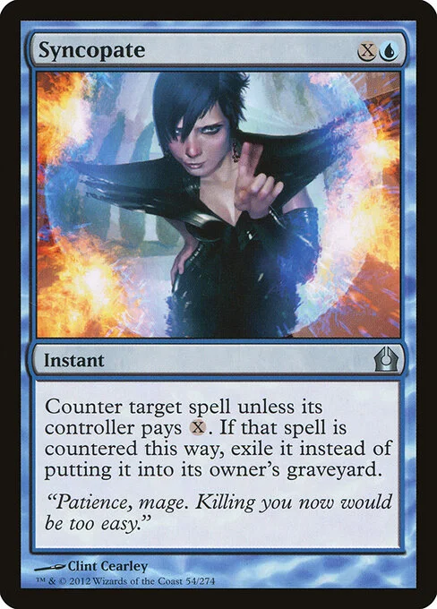 Syncopate, carta Magic di tipo Instant illustrata da Clint Cearley