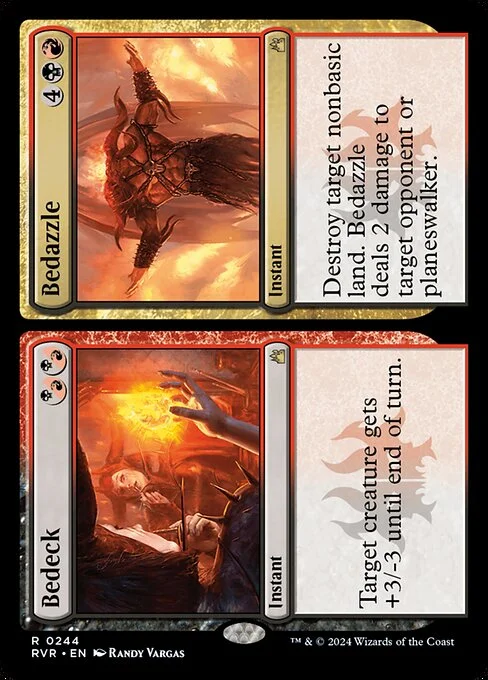 Bedeck // Bedazzle, carta Magic di tipo Instant // Instant illustrata da Randy Vargas
