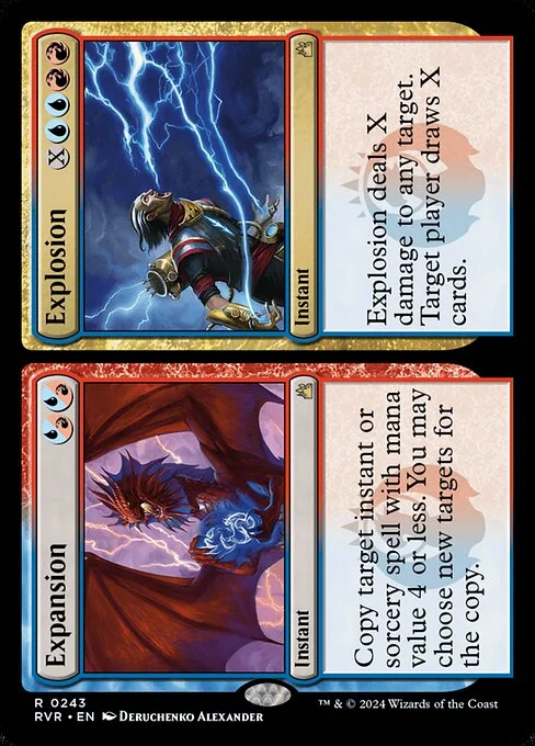 Expansion // Explosion, carta Magic di tipo Instant // Instant illustrata da Deruchenko Alexander