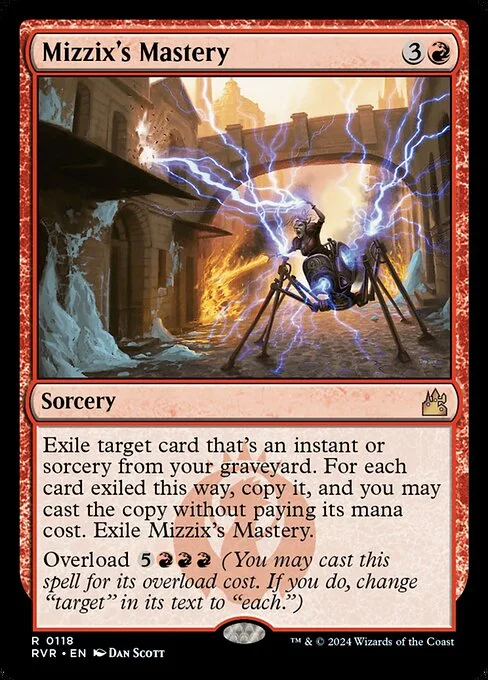 Mizzix's Mastery, carta Magic di tipo Sorcery illustrata da Dan Murayama Scott