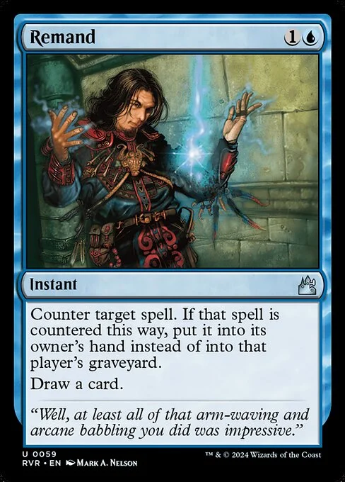 Remand, carta Magic di tipo Instant illustrata da Mark A. Nelson