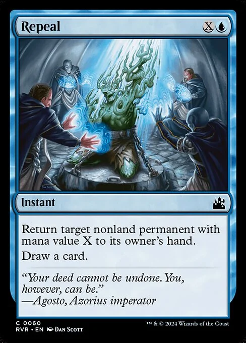 Repeal, carta Magic di tipo Instant illustrata da Dan Murayama Scott