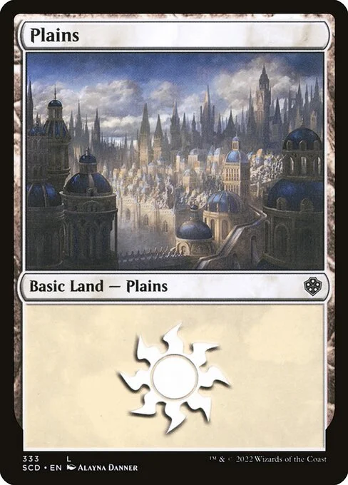 Plains, carta Magic di tipo Basic Land — Plains illustrata da Alayna Danner