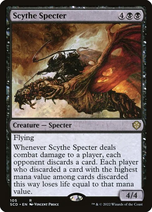 Scythe Specter, carta Magic di tipo Creature — Specter illustrata da Vincent Proce