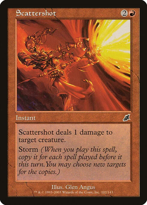 Scattershot, carta Magic di tipo Instant illustrata da Glen Angus