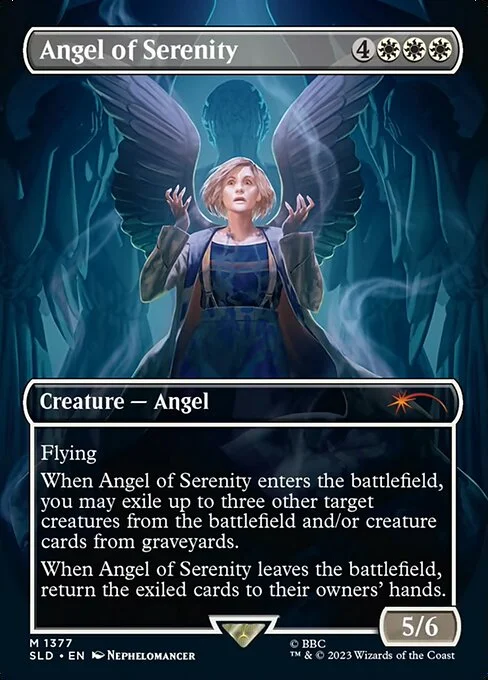 Angel of Serenity, carta Magic di tipo Creature — Angel illustrata da Nephelomancer