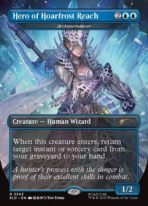 Archaeomancer, carta Magic di tipo Creature — Human Wizard illustrata da Yuu Fujiki