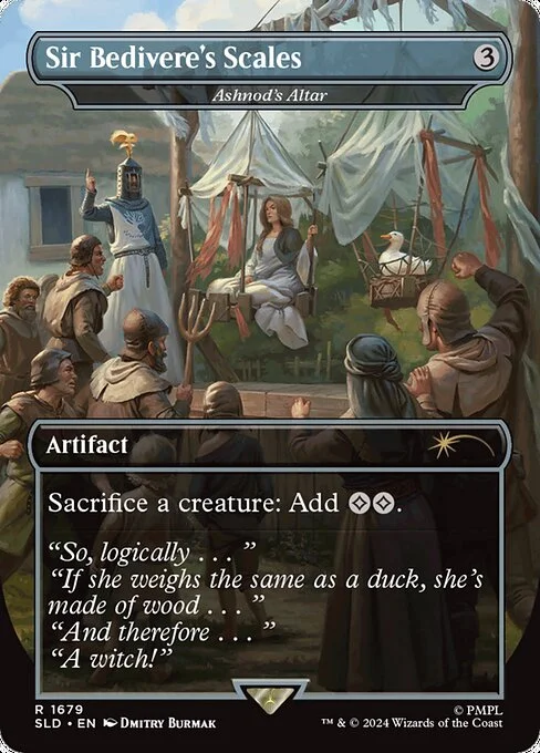 Ashnod's Altar, carta Magic di tipo Artifact illustrata da Dmitry Burmak