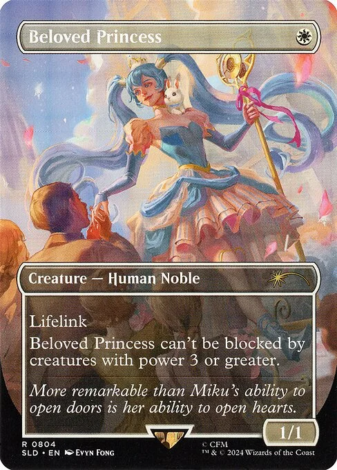 Beloved Princess, carta Magic di tipo Creature — Human Noble illustrata da Evyn Fong