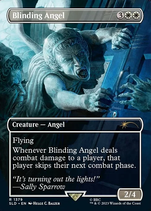 Blinding Angel, carta Magic di tipo Creature — Angel illustrata da Helge C. Balzer