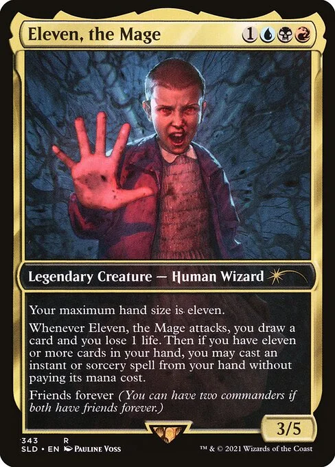 Cecily, Haunted Mage, carta Magic di tipo Legendary Creature — Human Wizard illustrata da Pauline Voss