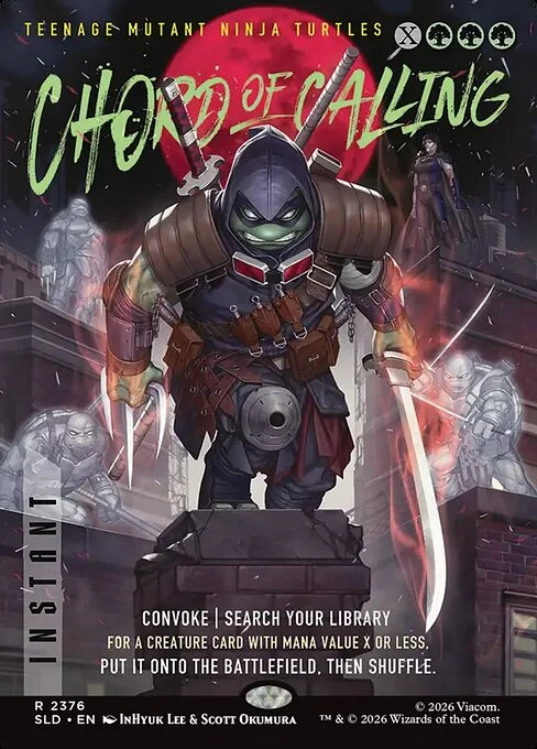 Chord of Calling, carta Magic di tipo Instant illustrata da InHyuk Lee & Scott Okumura