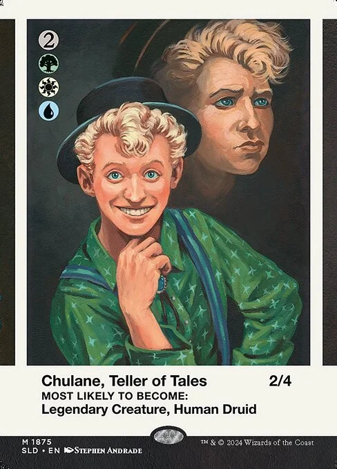 Chulane, Teller of Tales // Chulane, Teller of Tales, carta Magic di tipo  illustrata da Stephen Andrade & Scott Okumura