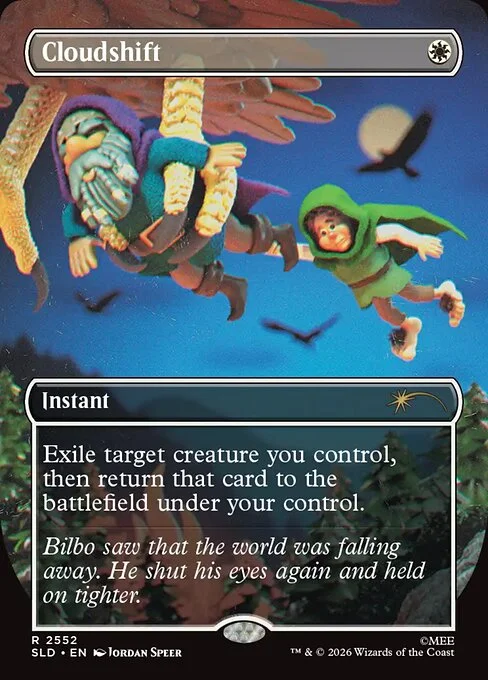 Cloudshift, carta Magic di tipo Instant illustrata da Jordan Speer