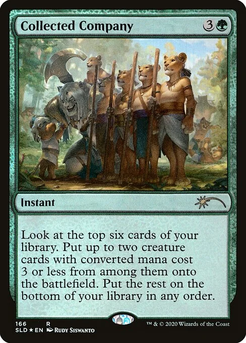 Collected Company, carta Magic di tipo Instant illustrata da Rudy Siswanto