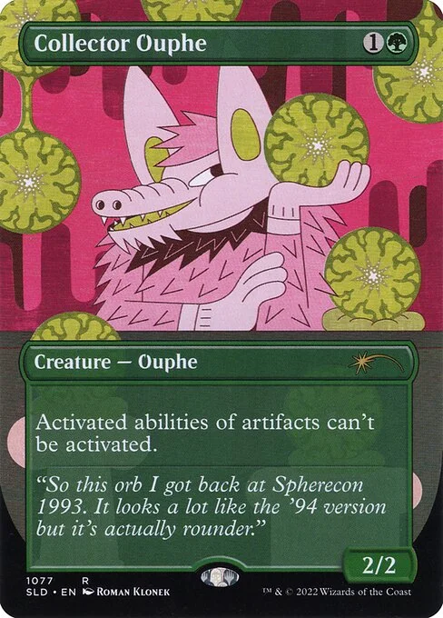 Collector Ouphe, carta Magic di tipo Creature — Ouphe illustrata da Roman Klonek