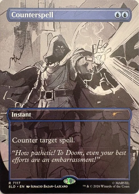 Counterspell, carta Magic di tipo Instant illustrata da Ignacio Bazan-Lazcano