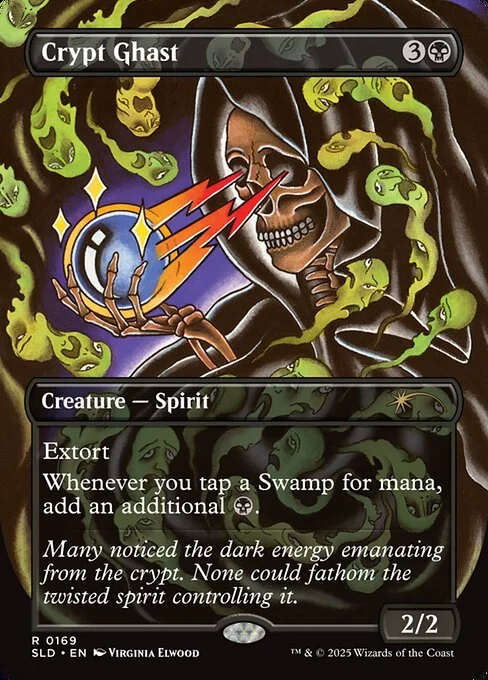 Crypt Ghast, carta Magic di tipo Creature — Spirit illustrata da Virginia Elwood