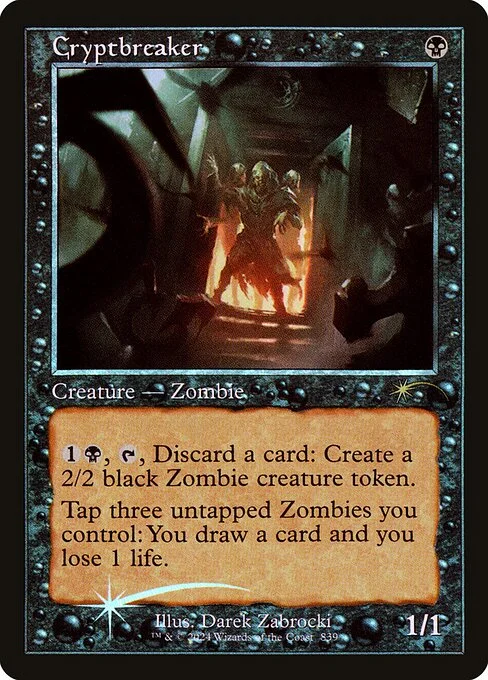 Cryptbreaker, carta Magic di tipo Creature — Zombie illustrata da Darek Zabrocki