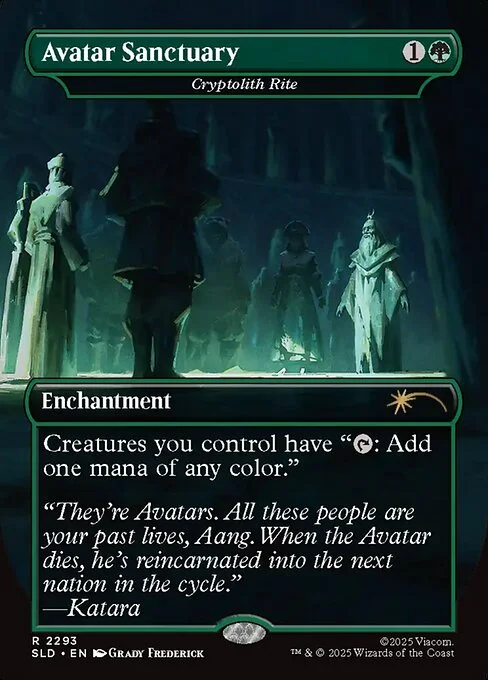 Cryptolith Rite, carta Magic di tipo Enchantment illustrata da Grady Frederick