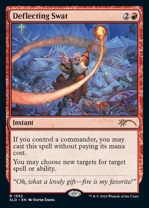 Deflecting Swat, carta Magic di tipo Instant illustrata da Jesper Ejsing