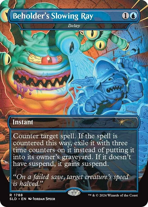 Delay, carta Magic di tipo Instant illustrata da Jordan Speer