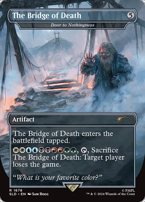 Door to Nothingness, carta Magic di tipo Artifact illustrata da Sam Hogg