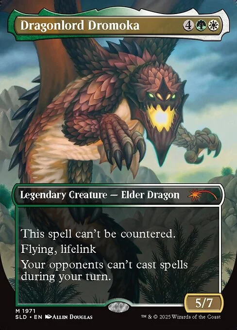 Dragonlord Dromoka // Dragonlord Dromoka, carta Magic di tipo  illustrata da Allen Douglas