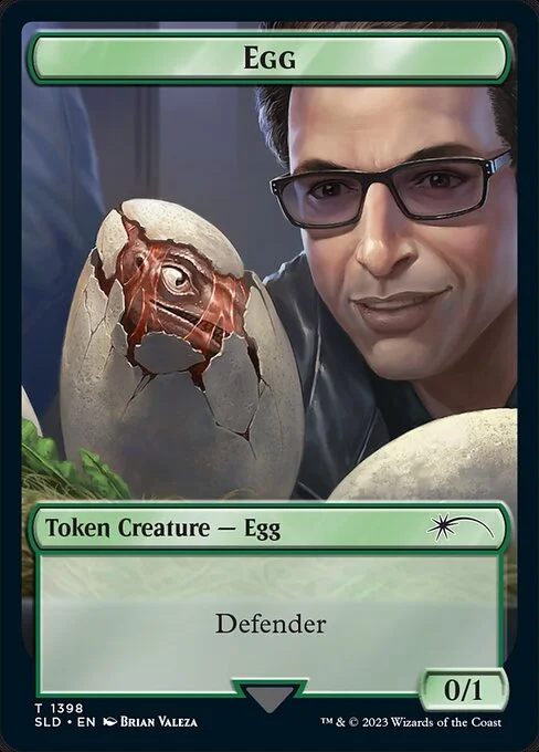 Egg, carta Magic di tipo Token Creature — Egg illustrata da Brian Valeza