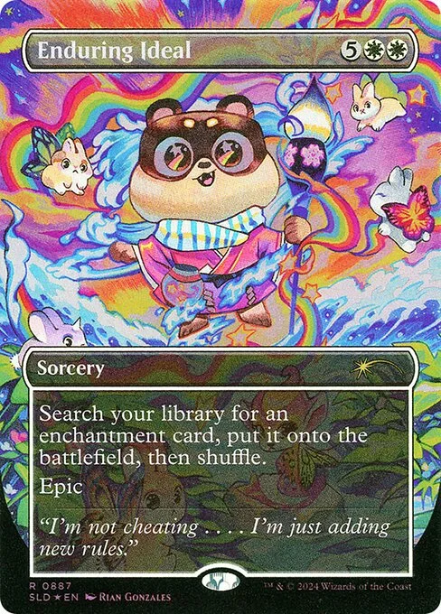 Enduring Ideal, carta Magic di tipo Sorcery illustrata da Rian Gonzales