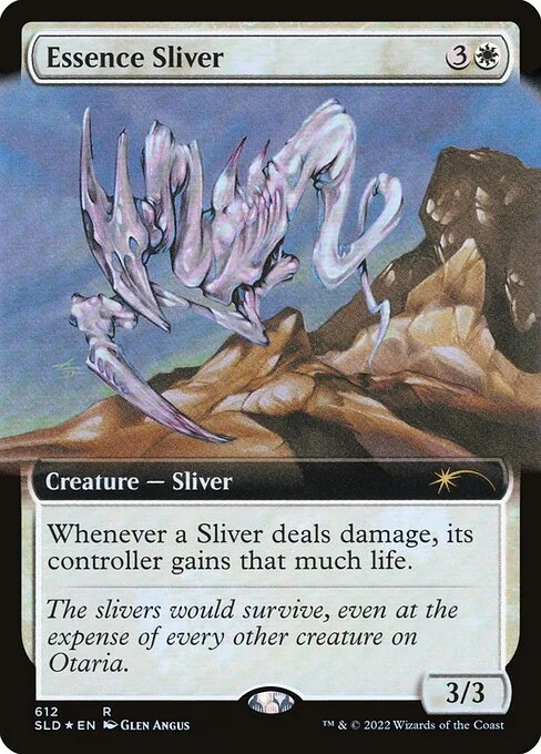 Essence Sliver, carta Magic di tipo Creature — Sliver illustrata da Glen Angus