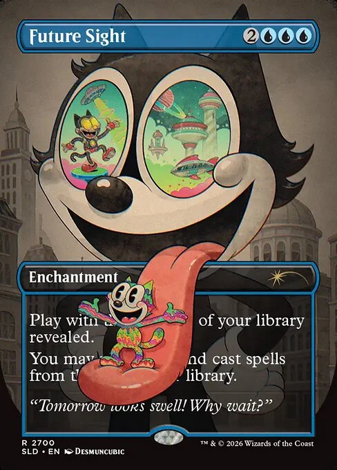 Future Sight, carta Magic di tipo Enchantment illustrata da Desmuncubic