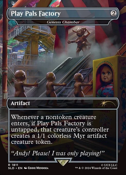 Genesis Chamber, carta Magic di tipo Artifact illustrata da Eddie Mendoza