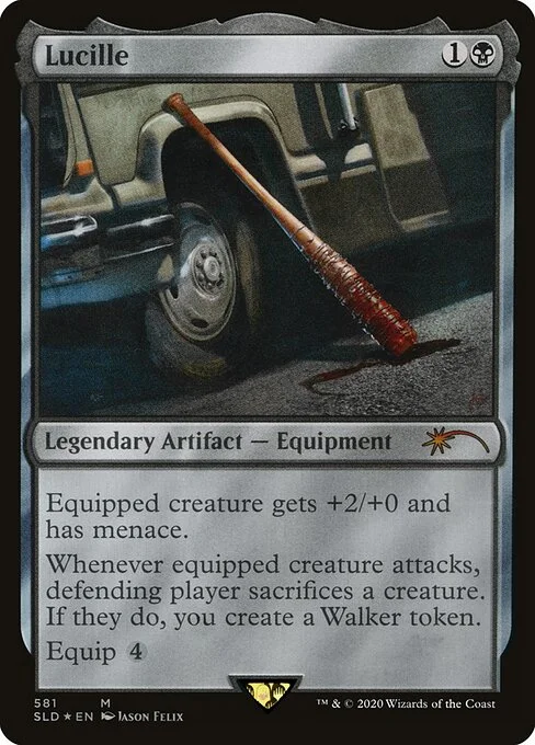 Gisa's Favorite Shovel, carta Magic di tipo Legendary Artifact — Equipment illustrata da Jason Felix