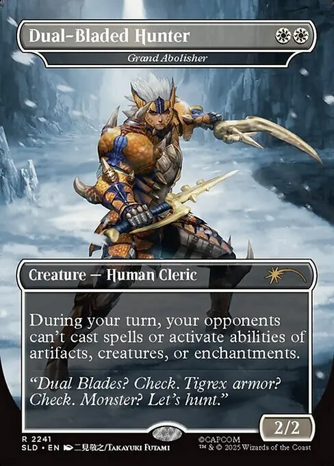 Grand Abolisher, carta Magic di tipo Creature — Human Cleric illustrata da Takayuki Futami