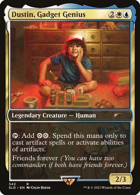 Hargilde, Kindly Runechanter, carta Magic di tipo Legendary Creature — Human illustrata da Colin Boyer